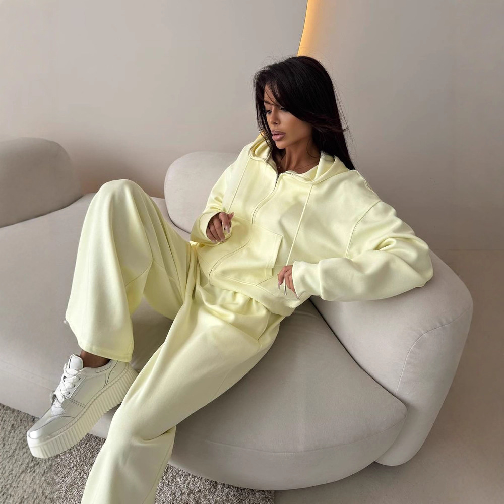 Women's 2 Piece Loungewear Set - Hoodie Women Oversized 评论和价格